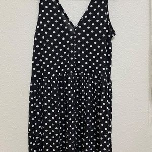 Polka dot romper